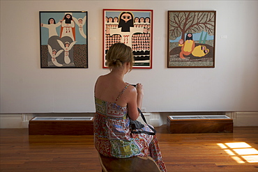 Paintings at the Nassau Museum, Bahamas, West Indies, Caribbean, Central America