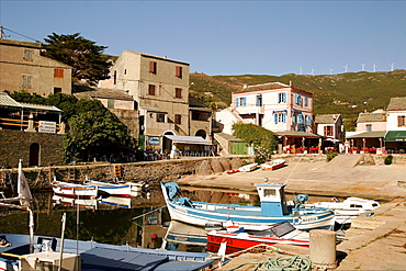 The small village of Centuri in Cap-Corse, Corsica, France, Mediterranean, Europe