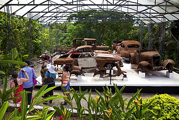 The collection of cars of Pablo Escobar, Ranch Napoles, Medellin, Colombia, South America