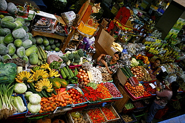 Fruit at the Denpasar central market, Bali, Indonesia, Southeast Asia, Asia