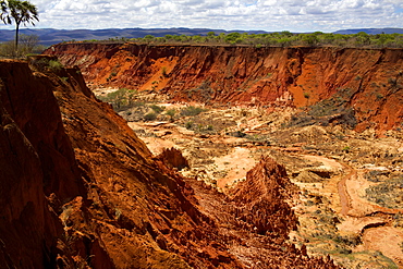 In the red tsingy area, close to Diego Suarez bay, Northern Madagascar, Africa