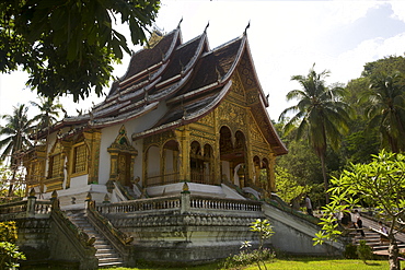 The Temple of the National Gallery of Luang Prabang, Laos, Indochina, Southeast Asia, Asia