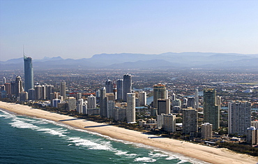 The Gold Coast and Surfers Paradise, Queensland, Australia, Pacific