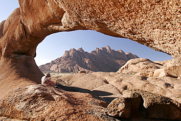 The Spitzkoppe rocks, monoliths in the center of Damaraland,  Namibia, Africa