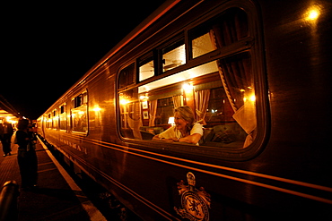 Observation Carriage of the Royal Scotsman train, Scotland, United Kingdom, Europe