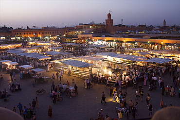 Djemaa el Fna, Marrakech, Morocco, North Africa, Africa