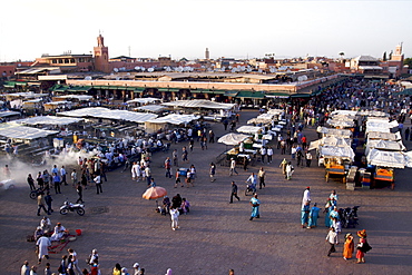 Djemaa el Fna, Marrakech, Morocco, North Africa, Africa