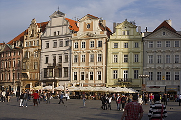 View of the historical center of Prague, Czech Republic, Europe