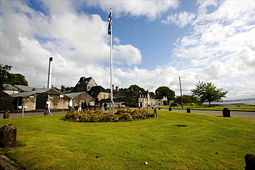 Dalmore distillery, one of the most famous in the country, Scotland, United Kingdom, Europe