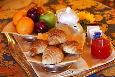 Breakfast at the Relais Todini, Umbria, Italy, Europe