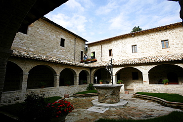 The San Damiano abbey in Assisi, Umbria, Italy, Europe