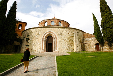 The San Bernardino church, uptown of Perugia, Umbria, Italy, Europe