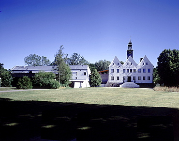 Nutschau Priory (St. Ansgar Priory) (Kloster Nutschau) (Priorat Sankt Ansgar), Bendictine Monastery, Travenbruck near Bad Oldesloe, Stormarn, Schleswig-Holstein, Germany, Europe