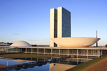 National Congress, architect Oscar Niemeyer, Brasilia, Brazil, South America