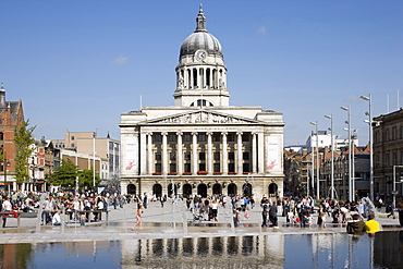 Old Market Square, Nottingham, Nottinghamshire, England, United Kingdom, Europe