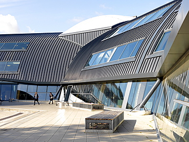 Exterior view, Leigh Technology Academy, architects BDP, Dartford, Kent, England, United Kingdom, Europe