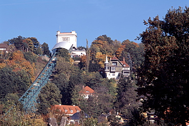 Standseilbahn, Loschwitz, Dresden, Sachsen, Germany, Europe