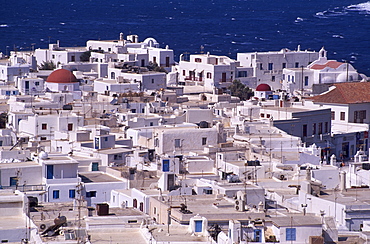 Mykonos Town, Mykonos, Cyclades, Greek Islands, Greece, Europe