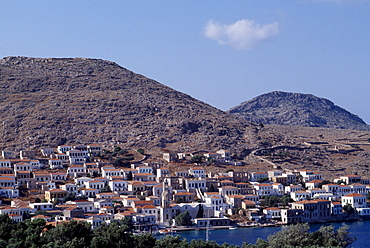 Emborios, Halki, Dodecanese, Greek Islands, Greece, Europe