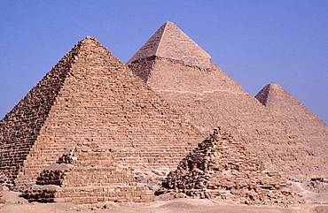 Pyramids, UNESCO World Heritage Site, Giza, near Cairo, Egypt, North Africa, Africa