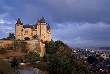 Chateau de Saumur, Saumur, Loire Valley, UNESCO World Heritage Site, Maine-et-Loire, France, Europe