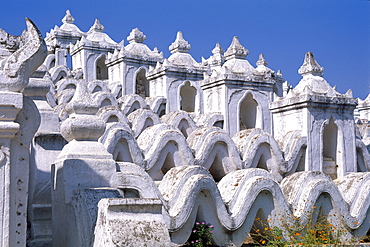 Hsinbyume Pagoda, Mingun, Mynamar (Burma), Asia