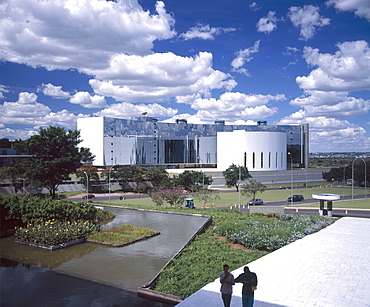 Supreme Federal Court Annex I, architect Oscar Niemeyer, Brasilia, UNESCO World Heritage Site, Brazil, South America