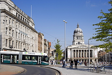 Old Market Square, Nottingham, Nottinghamshire, England, United Kingdom, Europe