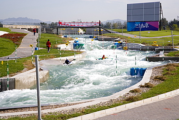 Canoe Kayak Slalom, Shunyi Olympic Rowing-Canoeing Park, architects Bligh Voller Neild, 2008 Olympics, Beijing, China, Asia