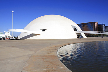 Republic Museum, architect Oscar Niemeyer, Brasilia, Brazil, South America