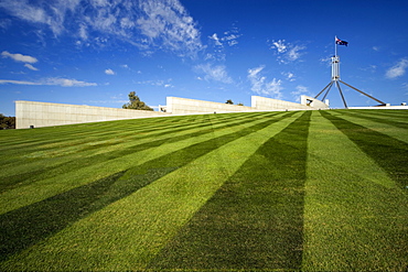 Parliament House, architects Mitchell Giurgola Thorp, Canberra, Australian Capital Territory, Australia, Pacific