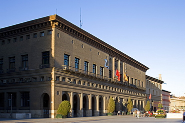 Town Hall, Zaragoza, Aragon, Spain, Europe