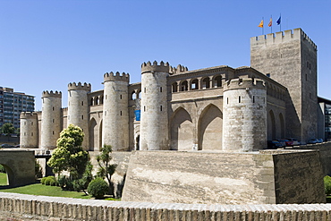 Aljaferia Palace, UNESCO World Heritage Site, Zaragoza, Aragon, Spain, Europe