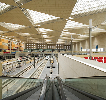 Delicias Railway Station, Zaragoza, Aragon, Spain, Europe