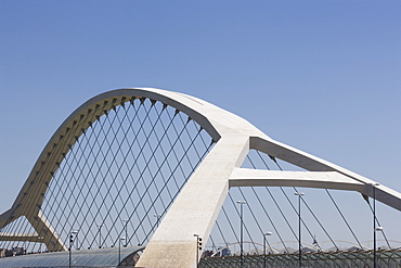 Third Millennium Bridge, Expo Zaragoza 2008, Zaragoza, Aragon, Spain, Europe