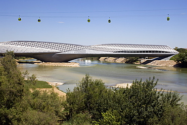 Bridge Pavilion, Expo Zaragoza 2008, Zaragoza, Aragon, Spain, Europe