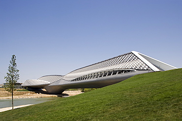 Bridge Pavilion, Expo Zaragoza 2008, Zaragoza, Aragon, Spain, Europe