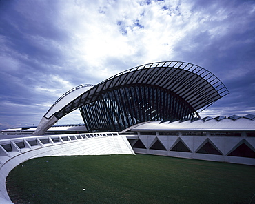 Lyon-Satolas Airport TGV Station, Lyon, Rhone, France, Europe