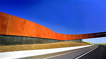 Corten steel, Craigieburn Bypass, Melbourne, Victoria, Australia, Pacific