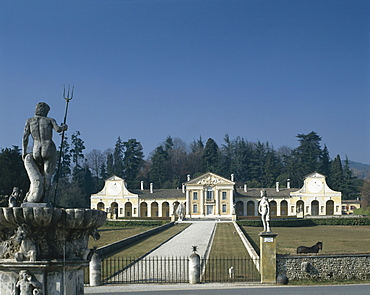 Villa Barbaro, Maser, Treviso, Veneto, Italy, Europe