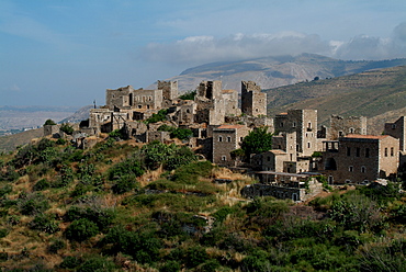 Ancient Hill Fort, Vathia, Mani, Greece, Europe