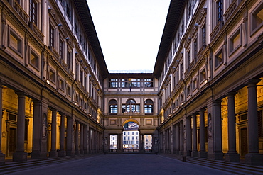 Uffizi Art Gallery, Piazza Degli Uffizi, Florence, Tuscany, Italy, Europe