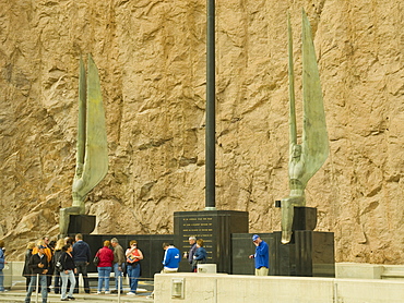 Hoover Dam monument, Nevada, United States of America, North America