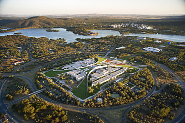 Parliament House of Australia, Canberra, A.C.T., Australia, Pacific