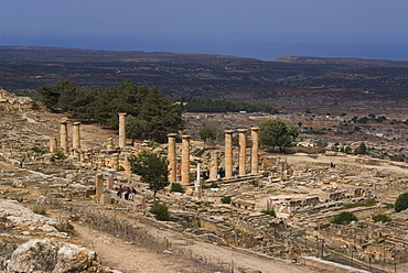 Temple of Apollo, Sanctuary of Apollo, Cyrene, UNESCO World Heritage Site, Libya, North Africa, Africa