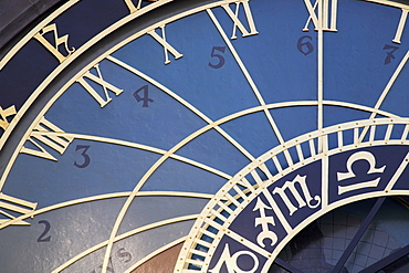 The astronomical clock, Prague, Czech Republic, Europe