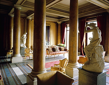 The South Hall, Brodsworth Hall, Doncaster, South Yorkshire, England, United Kingdom, Europe