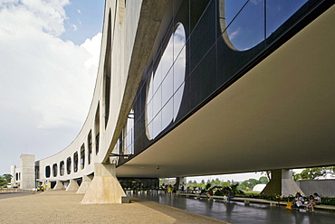 Banco do Brasil Cultural Center, architect Oscar Niemeyer, Brasilia, UNESCO World Heritage Site, Brazil, South America