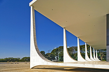 Supremo Tribunal Federal (STF)  (Supreme tribunal), built in 1958, architect Oscar Niemeyer, Brasilia, UNESCO World Heritage Site, Brazil, South America