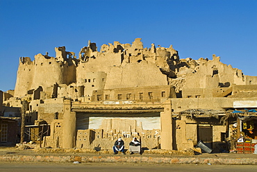 The old town of Shali, a deserted ruined town, Siwa, Egypt, North Africa, Africa